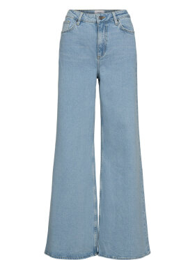 Numph - NUPisa HR Wide Jeans light blue