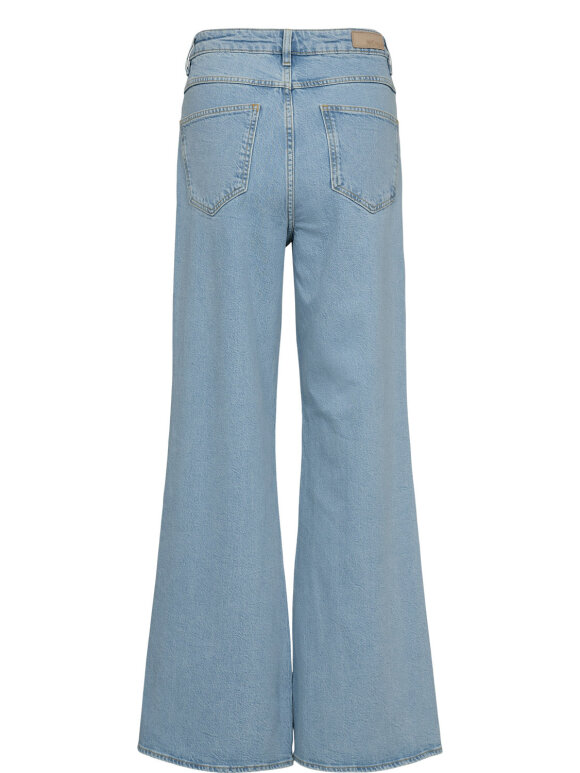 Numph - NUPisa HR Wide Jeans light blue