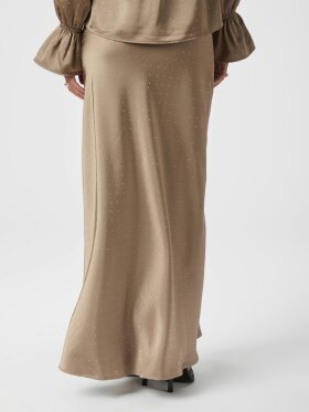 Neo Noir - Viso Heavy Sateen Dark Taupe