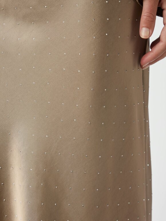 Neo Noir - Viso Heavy Sateen Dark Taupe