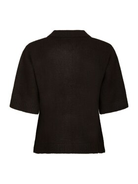 Neo Noir - Cunna Knit Blouse Dark Brown
