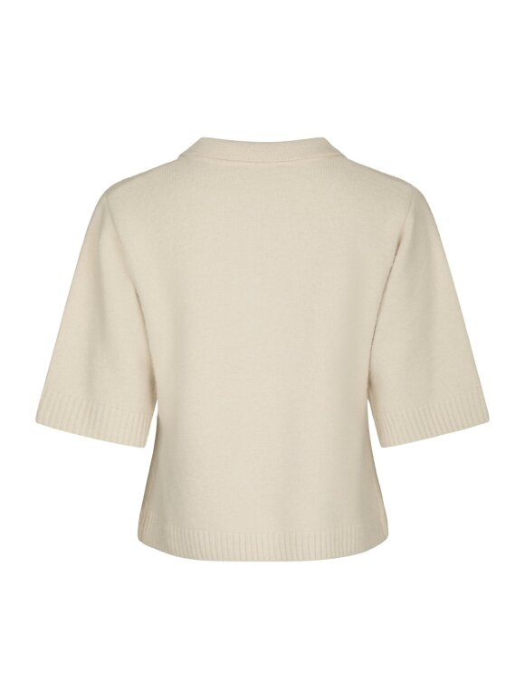 Neo Noir - Cunna Knit Blouse Ivory