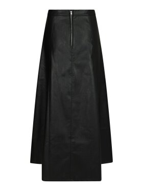 Neo Noir - Raya Faux Leather Skirt Black