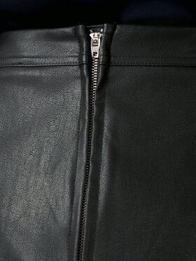 Neo Noir - Raya Faux Leather Skirt Black