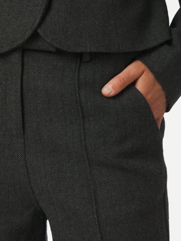 Neo Noir - Sure Herringbone Pants