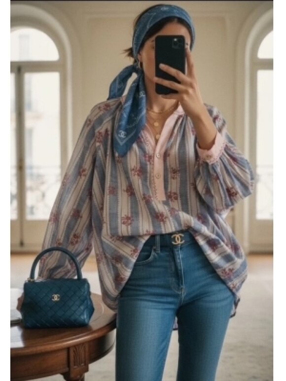 Lecoco - Milly Bluse Dream Blue