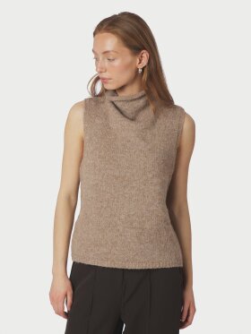 Neo Noir - Odelia Knit Top Dark sand