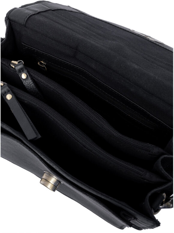 Re:designed - Alba Big Taske Black/Brass