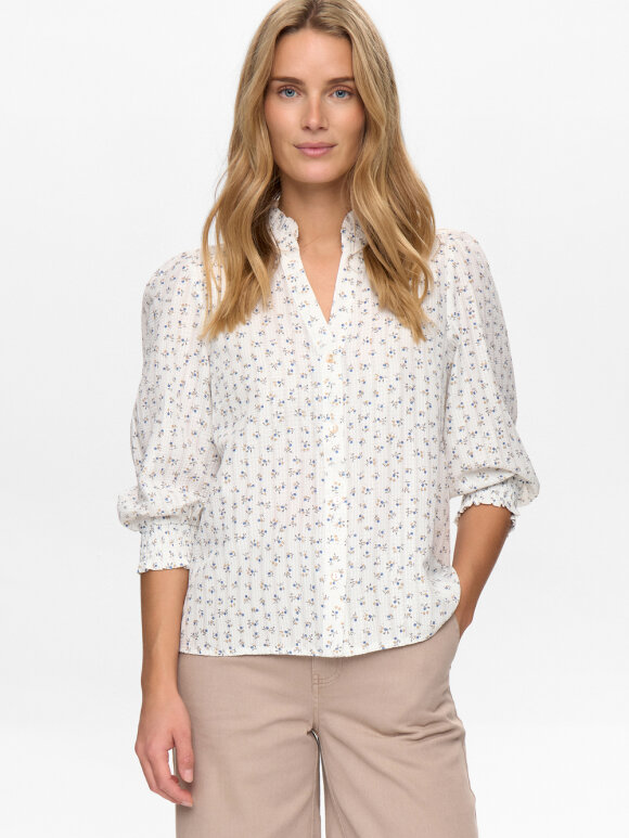 Numph - NUFenja Shirt Gray Blue