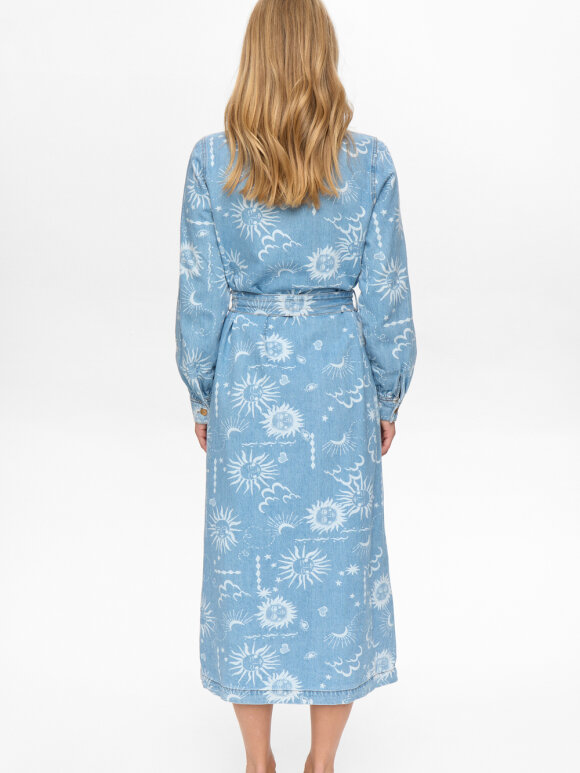 Numph - NUGiselly Dress Light Blue Den