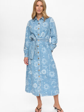 Numph - NUGiselly Dress Light Blue Den Numph - NUGiselly Dress Light Blue Den