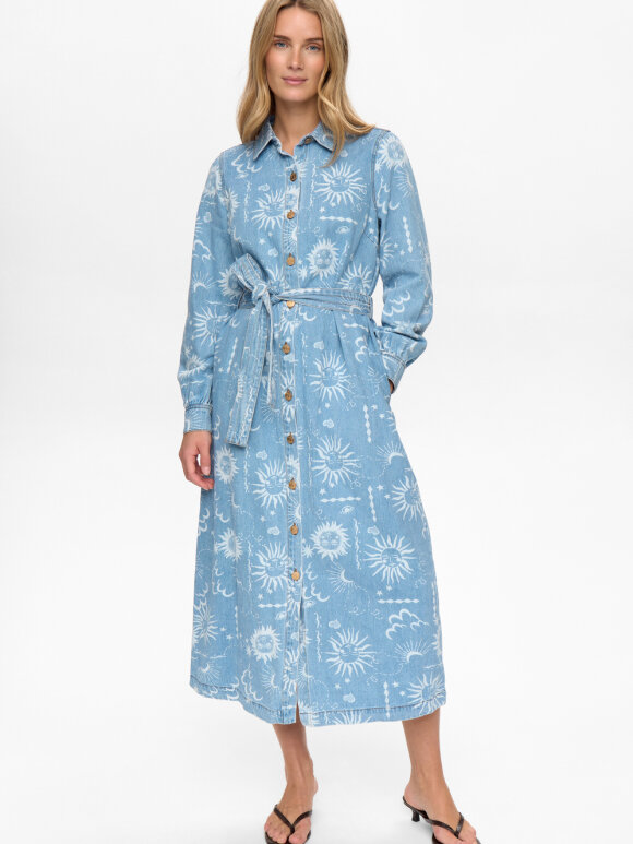 Numph - NUGiselly Dress Light Blue Den