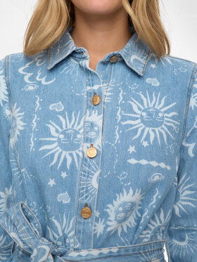 Numph - NUGiselly Dress Light Blue Den Numph - NUGiselly Dress Light Blue Den