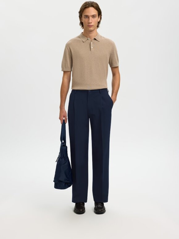 Selected - SLM220-Loose Finn FLex Pants