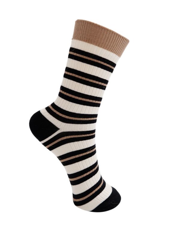 Black Colour - BCBrenda Sock Khaki black