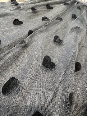 Amaze Cph - Frida Nederdel hjerte Black