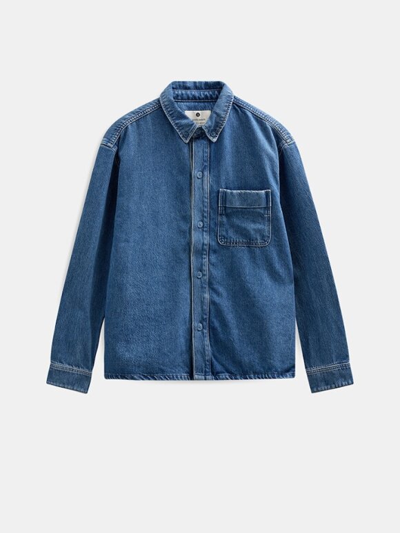 Anerkjendt - AKOTTO DENIM OVERSHIRT