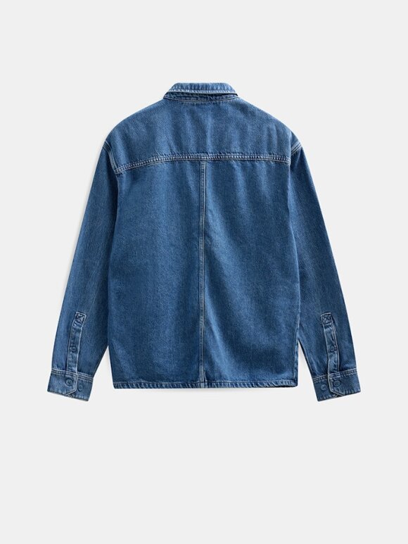 Anerkjendt - AKOTTO DENIM OVERSHIRT
