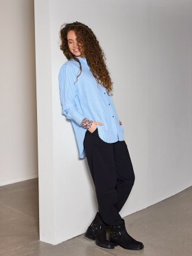 Black Colour - BCBeate Barrel Pant Black