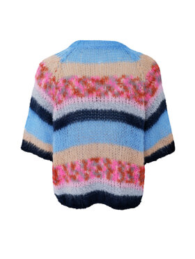 Black Colour - BCSophie Striped Jumper Blue