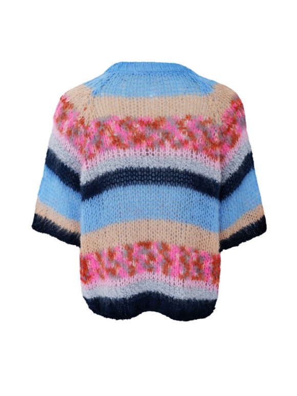 Black Colour - BCSophie Striped Jumper Blue