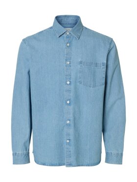 Selected - SLHREGCARLO DENIM SHIRT LS