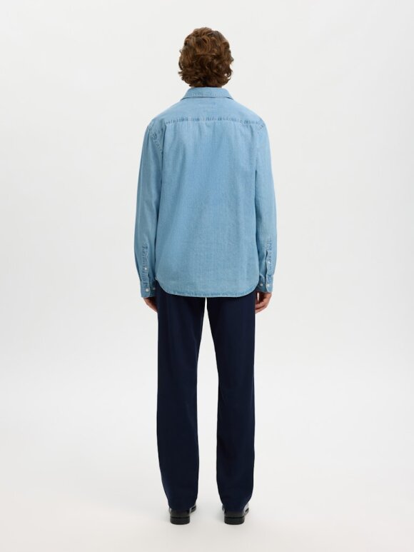 Selected - SLHREGCARLO DENIM SHIRT LS