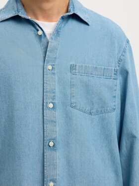 Selected - SLHREGCARLO DENIM SHIRT LS