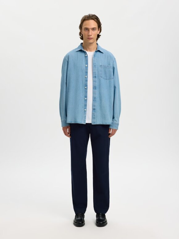 Selected - SLHREGCARLO DENIM SHIRT LS