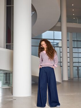 Black Colour - BCDenice Denim Wideleg Pants