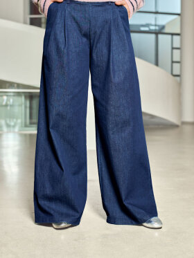 Black Colour - BCDenice Denim Wideleg Pants