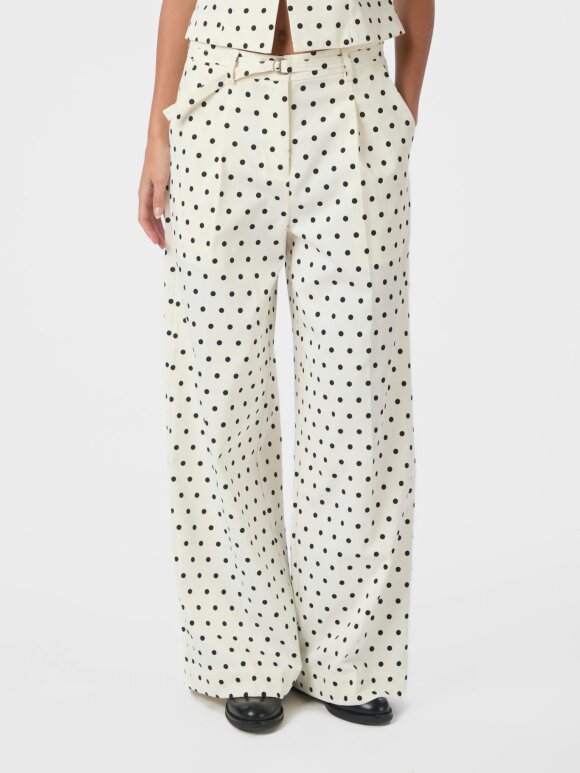Neo Noir - Malba Dot Pants White