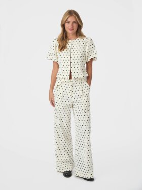 Neo Noir - Malba Dot Pants White