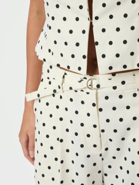 Neo Noir - Malba Dot Pants White