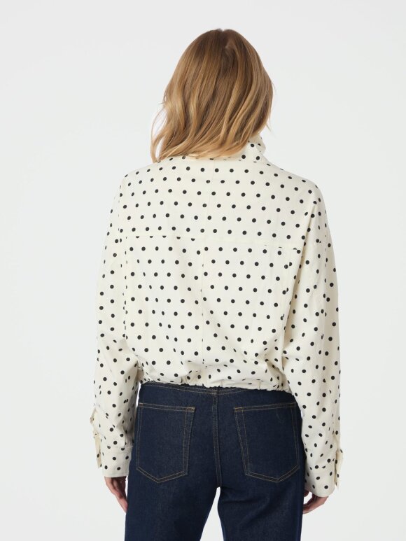 Neo Noir - Callisa Dot Jacket White