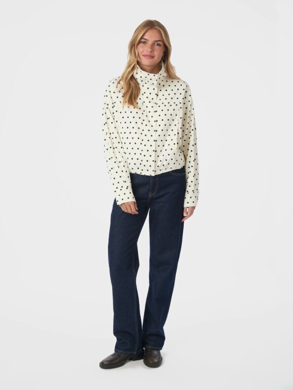 Neo Noir - Callisa Dot Jacket White