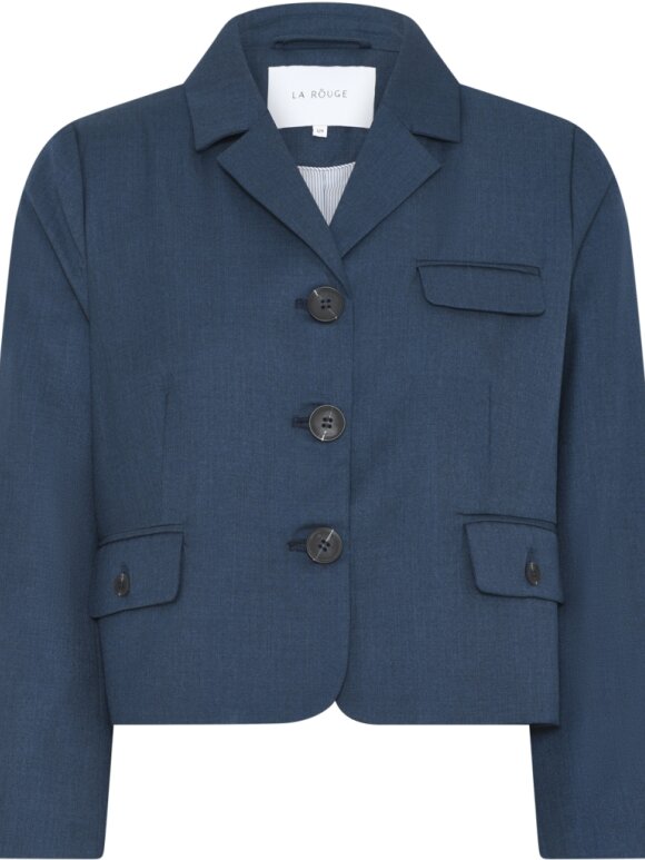 La Rouge - Cara Blazer Dark Navy