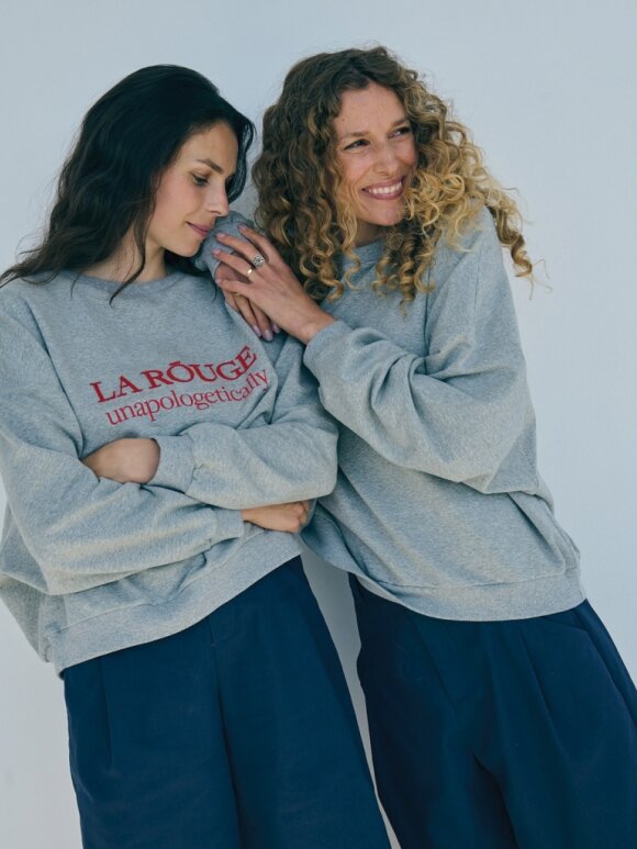 La Rouge - Henriette Sweatshirt grey Mel