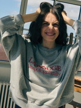 La Rouge - Henriette Sweatshirt grey Mel