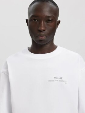ANNARR - ANROKHOLM LOGO SS O-NECK TEE