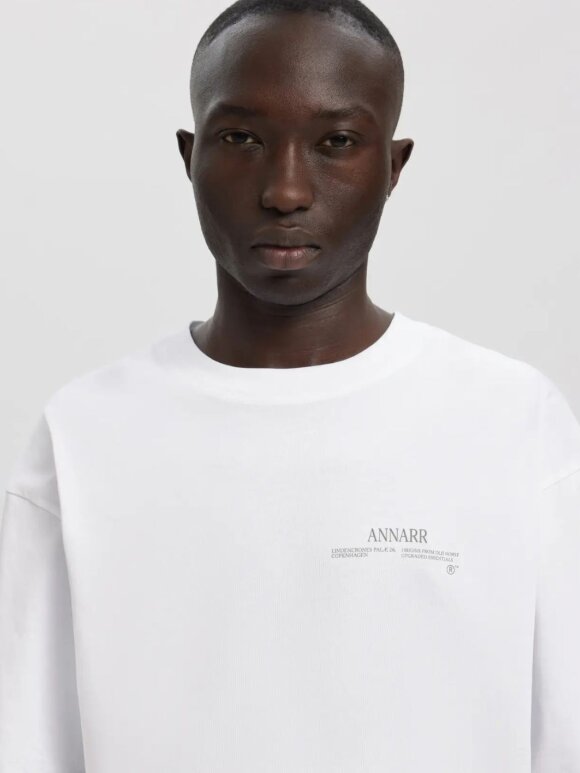 ANNARR - ANROKHOLM LOGO SS O-NECK TEE