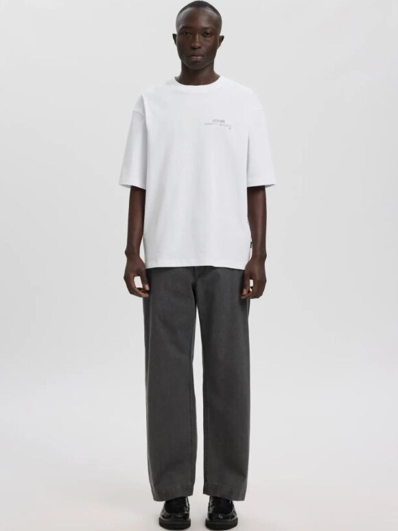 ANNARR - ANROKHOLM LOGO SS O-NECK TEE