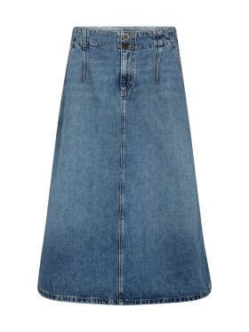 Mos Mosh - MMLeala Denim Skirt mid blue