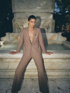 Mos Mosh - MMPhebs Polly Blazer Coffee