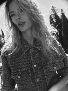 Mos Mosh - MMEbba Bobble Jacket Blue