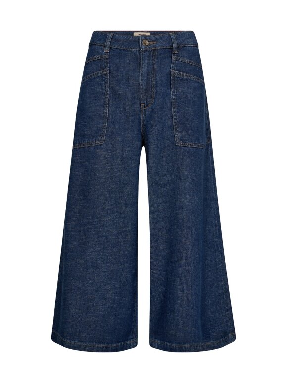 Mos Mosh - MMCulotte Arge Jeans Dark Blue