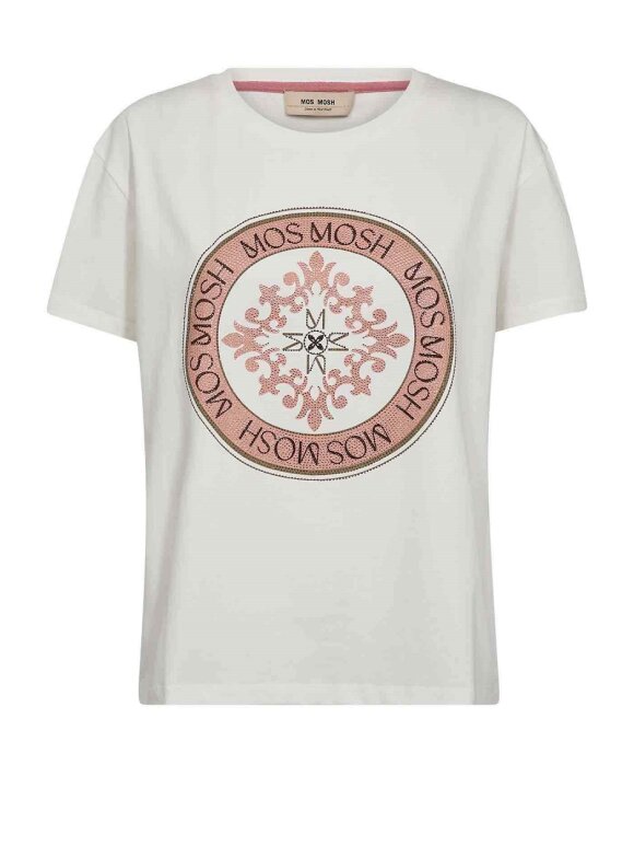 Mos Mosh - MMJud O-SS Tee Ecru