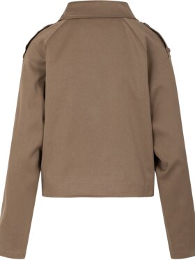 Coster Copenhagen - Short Trench Jacket Khaki