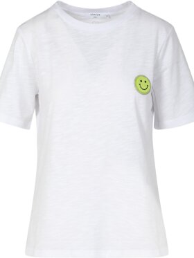 Coster Copenhagen - CC Smile t-shirt White Green