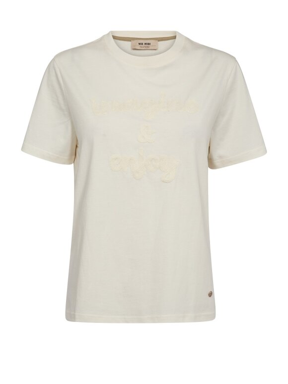 Mos Mosh - MMMakri O-SS Tee Ecru